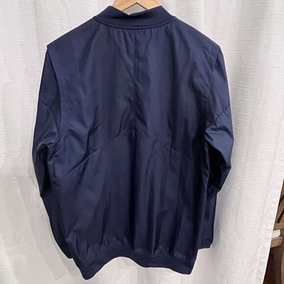 Air Jordan Michigan Wolverines Small 1/4 Zip Windbreaker Jacket Vented Pullover - Picture 3 of 16